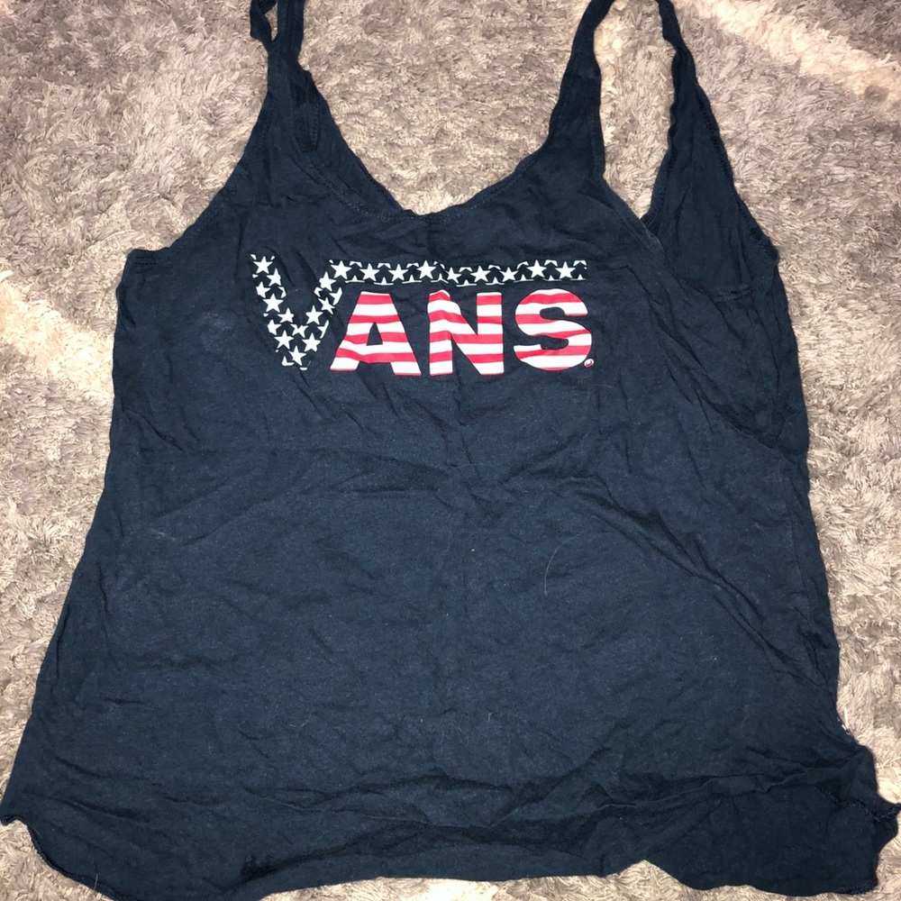 Vans tank top/crop top